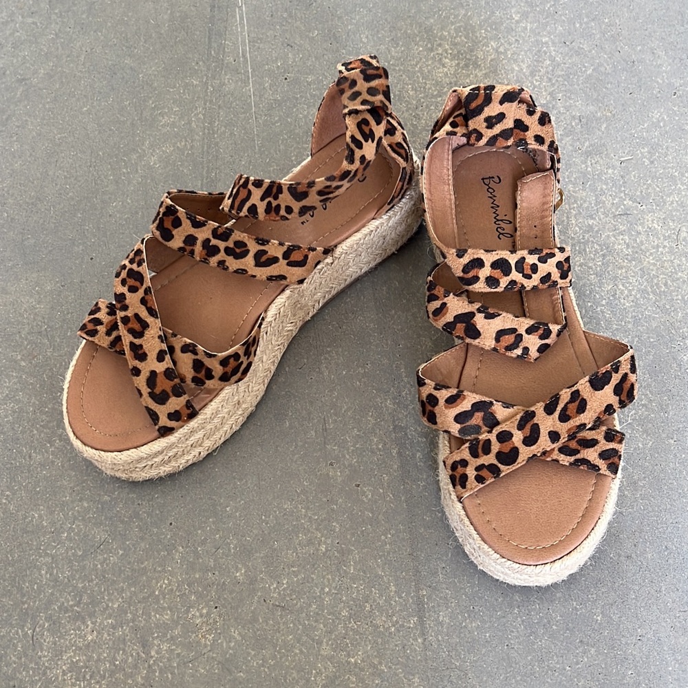 Leopard espadrilles